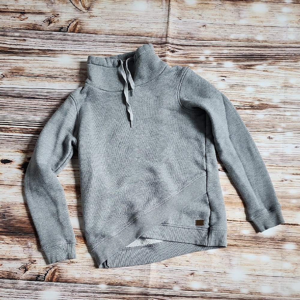 Roxy Heather Gray Knit Sweater